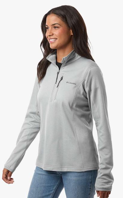 Women's Essential Hike Grid Fleece Half-Zip Pullover 2