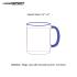 Mugs 11oz with Colored Accents - Full Color Thumbnail 1