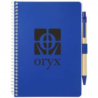 5" x 7" FSC Mix Spiral Notebook with Pen