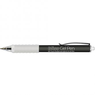 Bliss Gel, Soft Touch Rubberized Hybrid Ink Gel Pen with Grip