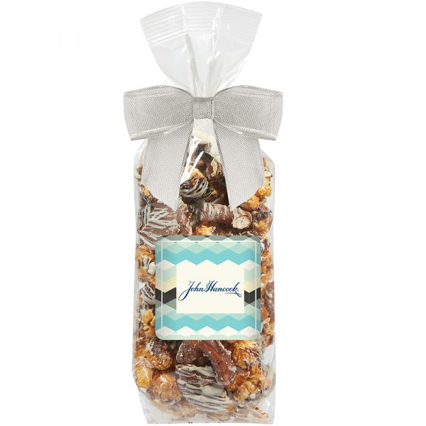 Gourmet Popcorn Gift Bag (Chocolate Pretzel & Potato Chip Po