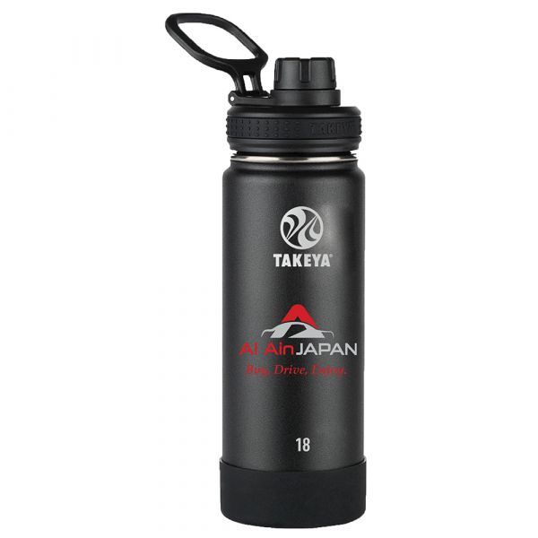 Takeya Actives Insulated Water Bottle w/Spout Lid Teal 22 Ounce