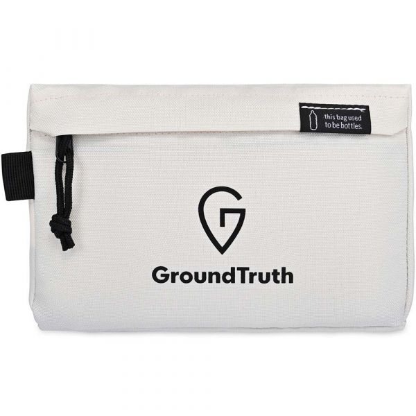 Promotional Renew rPET Zippered Pouch - Custom Promotional