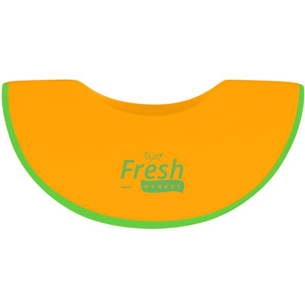 Cantaloupe Slice Shape Stress Ball
