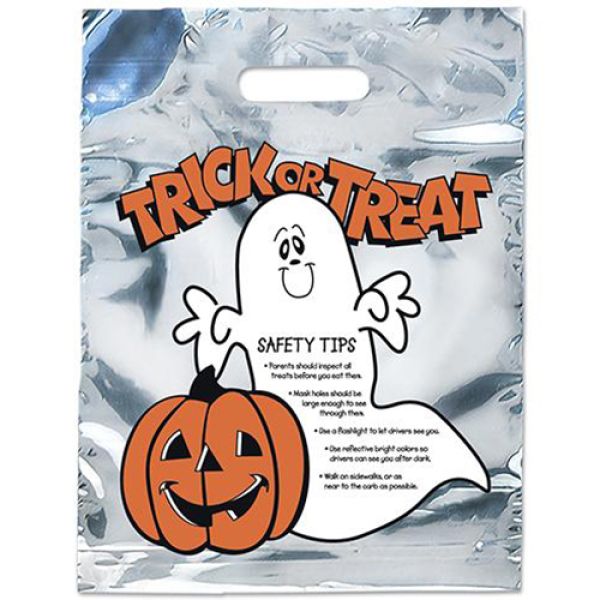 Silver Reflective Ghost Bags - 11W x 15H