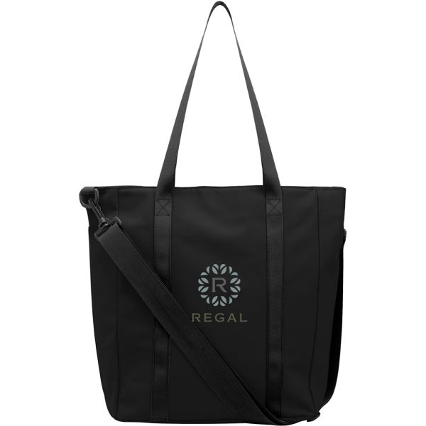 Hudson rPET Leatherette Computer Tote Bag