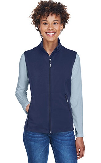 Core 365 Women's Cruise Two-Layer Fleece Bonded Soft Shell Vests