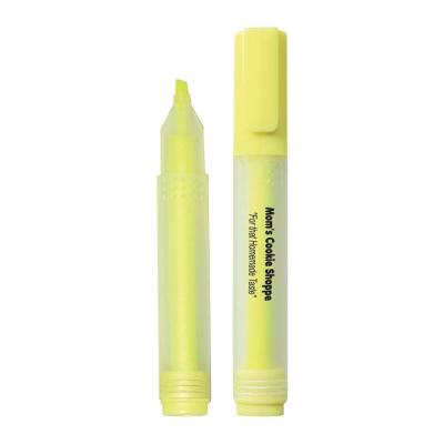 Rectangular Highlighters with Frosted Barrel 1
