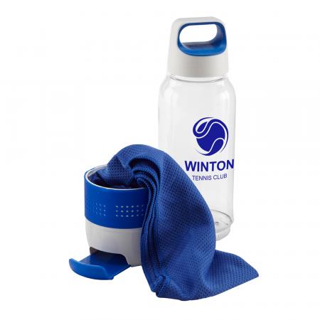 Hydra Chill Water Bottles w/Cooling Towels 1