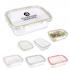 Fresh Prep Square Glasses Food Containers Thumbnail 1
