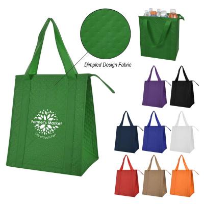 Dimples Non-Woven Coolers Totes 1