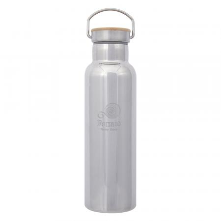 21 Oz. Shiny Liberty Stainless Steel Bottles With Bamboo Lid 6