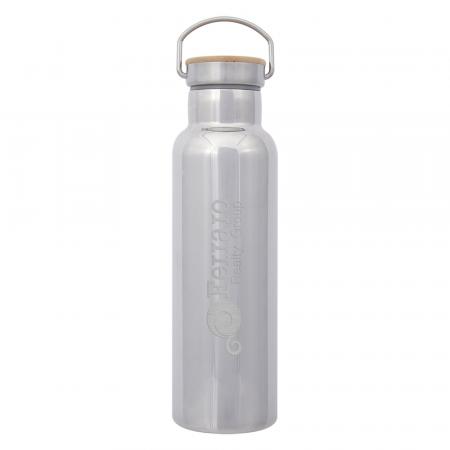 21 Oz. Shiny Liberty Stainless Steel Bottles With Bamboo Lid 7
