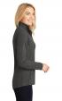 Port Authority Women's Heather Microfleece Full Zip Jackets Thumbnail 2