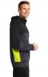 Sport-Tek Tech Fleece Colorblock Full Zip Hooded Jacket Thumbnail 2