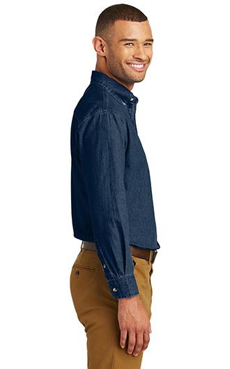 Port & Company - Long Sleeve Value Denim Shirt 2