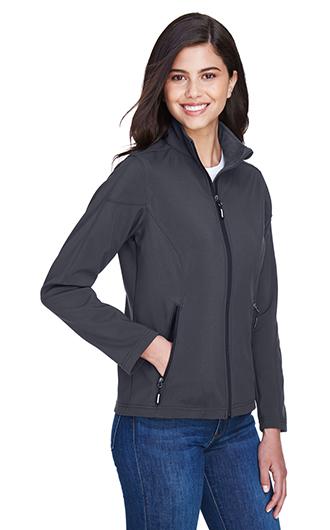 Core365 Women's 2-Layer Fleece Soft Shell Cruise Jackets 1