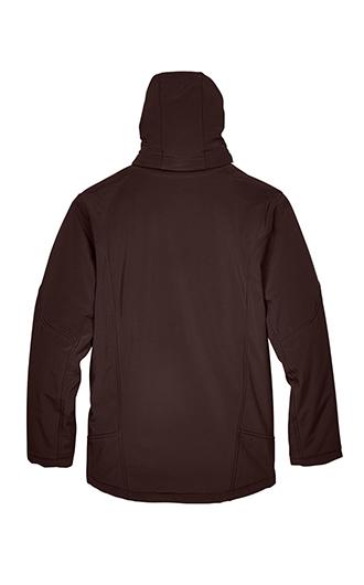 Glacier Men's Insulated Soft Shell Jackets with Detachable Hood 3