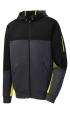 Sport-Tek Tech Fleece Colorblock Full Zip Hooded Jacket Thumbnail 4