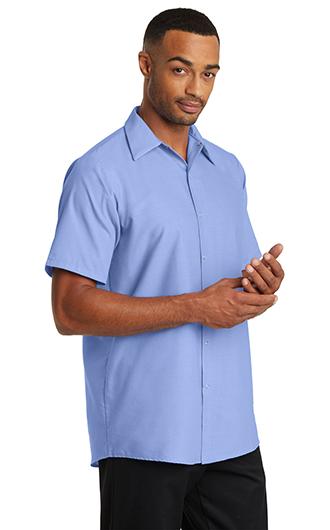Red Kap Mens Short Sleeve Pocketless Gripper Shirts 3