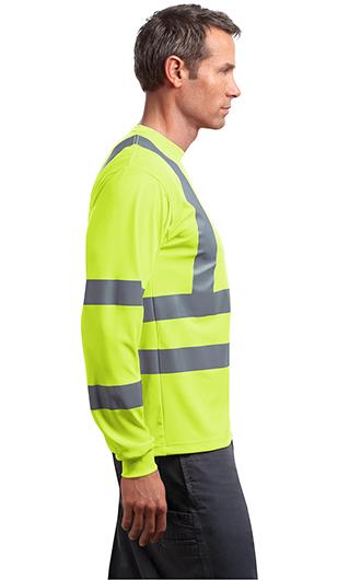 ANSI 107 Class 3 Long Sleeve Snag-Resistant Reflective T-shirts 2