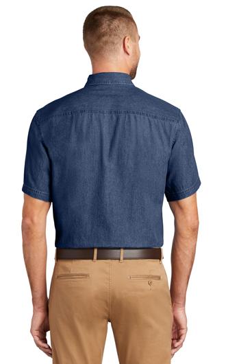 Port & Company Short Sleeve Value Denim Shirts 1