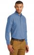 Port & Company Long Sleeve Value Denim Shirts Thumbnail 1