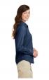 Port & Company Women's Long Sleeve Value Denim Shirts Thumbnail 2
