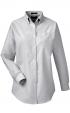 UltraClub Women's Classic Wrinkle-Resistant Long-Sleeve Oxford Thumbnail 6