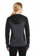 Sport-Tek Ladies Tech Fleece Colorblock Full Zip Hooded Jacket Thumbnail 1