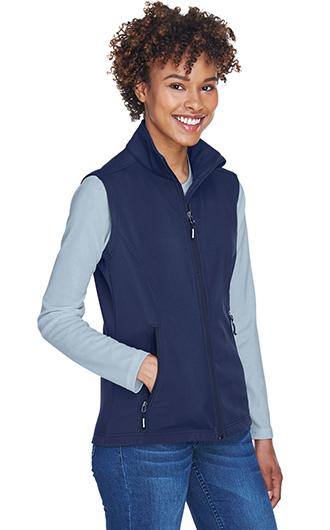 Core 365 Women's Cruise Two-Layer Fleece Bonded Soft Shell Vests 1