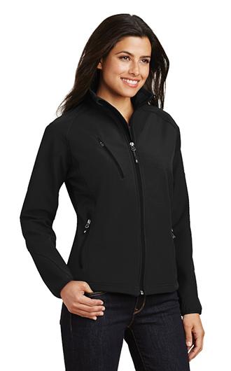 Port Authority Ladies Textured Soft Shell Jackets 3