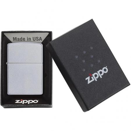 Satin Chrome Zippo Windproof Lighters 1