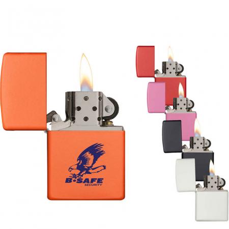Matte Color Windproof Zippo Lighters 1