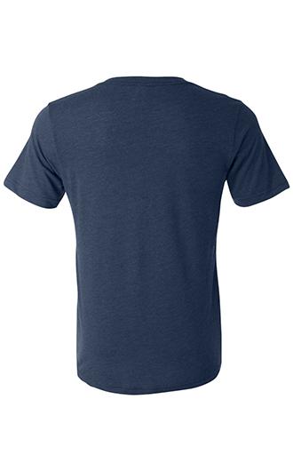 Bella  Canvas Unisex Triblend Short-Sleeve Deep V-Neck T-shirts 2