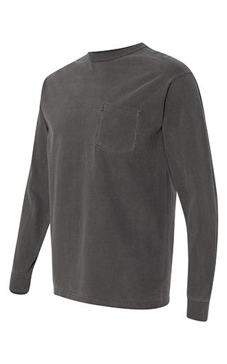 Comfort Colors - Garment-Dyed Heavyweight LS Pocket T-shirts 2