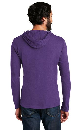 Anvil 100% Combed Ring Spun Cotton LS Hooded T-shirts 1