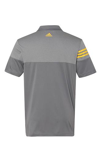 Adidas - Heathered 3-Stripes Block Sport Shirt 2
