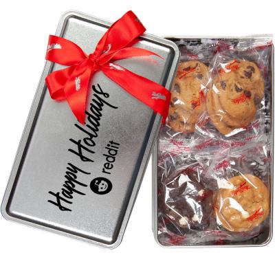 Mrs. Fields Holiday Variety Cookies Tin 1