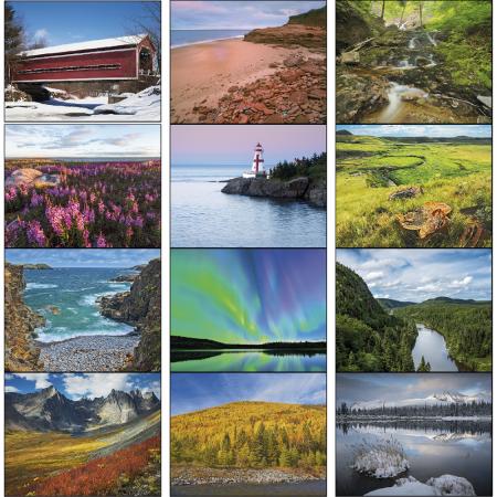 Scenic Canada - Stapled Calendars 1