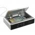 UV Sanitizer Desk Clock with Wireless Charging - Full Color Thumbnail 2