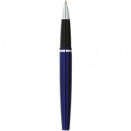 Cross Calais Chrome Blue Roller Ball Pens - Laser Engrave 1