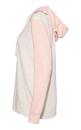 MV Sport - Women's French Terry Hooded Pullover with Colorblocke 1