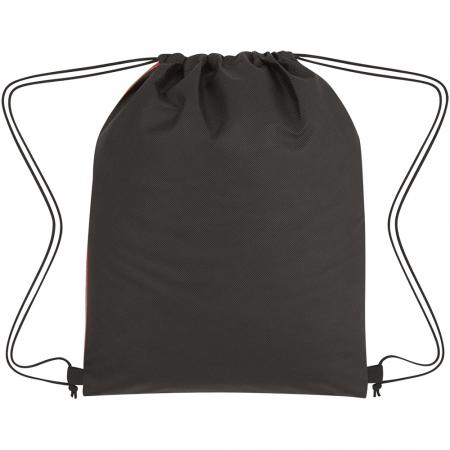 Crosshatch Non-Woven Drawstring Bags 1