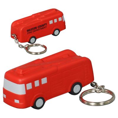 Fire Truck Key Chains Stress Relievers 1