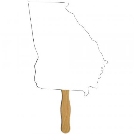 Georgia State Shape Digital Econo Fan 1