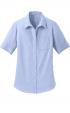 Port Authority Ladies Short Sleeve SuperPro Oxford Shirt Thumbnail 3
