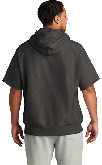 Champion Reverse Weave Short Sleeve Hooded Sweatshirt 1