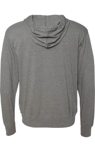 Lightweight Jersey Full-Zip Hooded T-Shirt 1