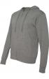 Lightweight Jersey Full-Zip Hooded T-Shirt Thumbnail 2